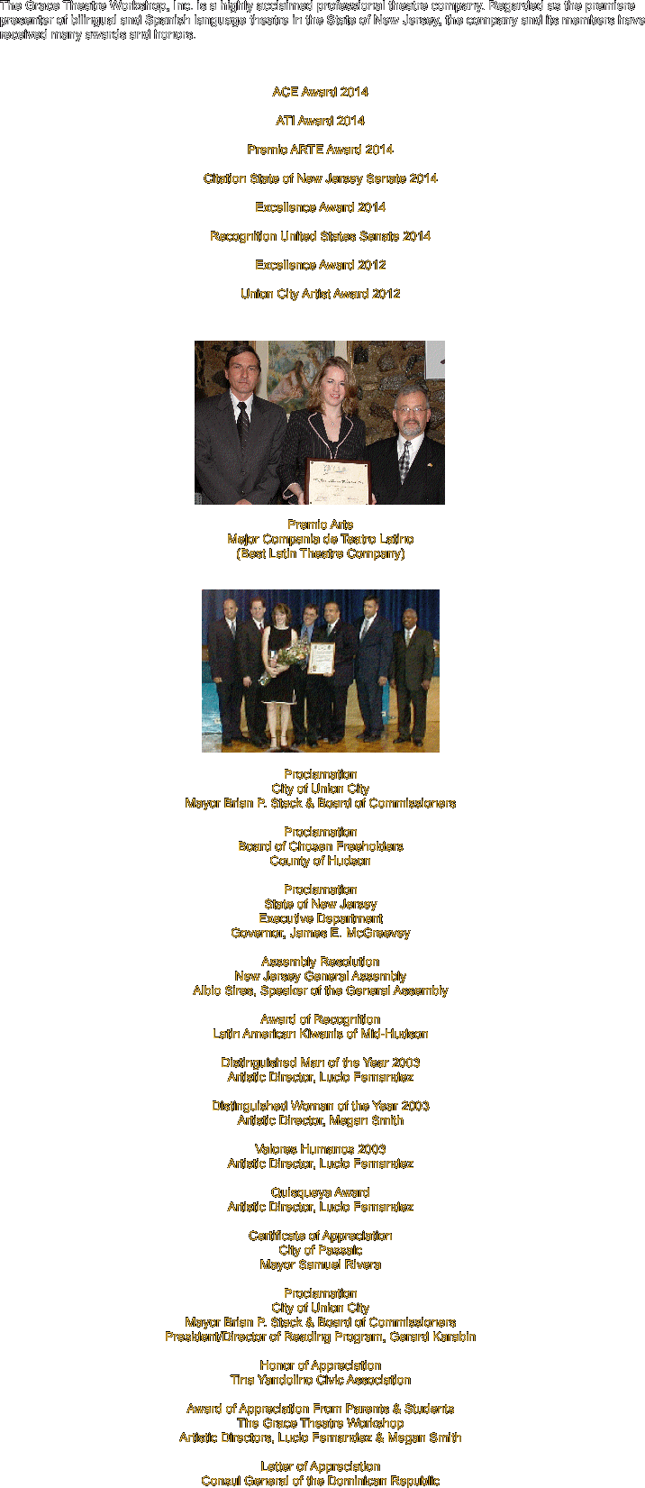 The Grace Theatre Workshop, Inc.